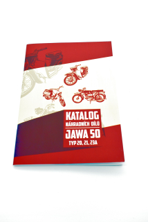 Katalog náhradních dílů (CZ) Jawa Pionýr 50 typ 20,21,23A Mustang